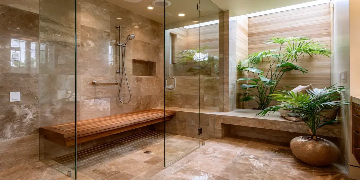 bathroom-with-plants